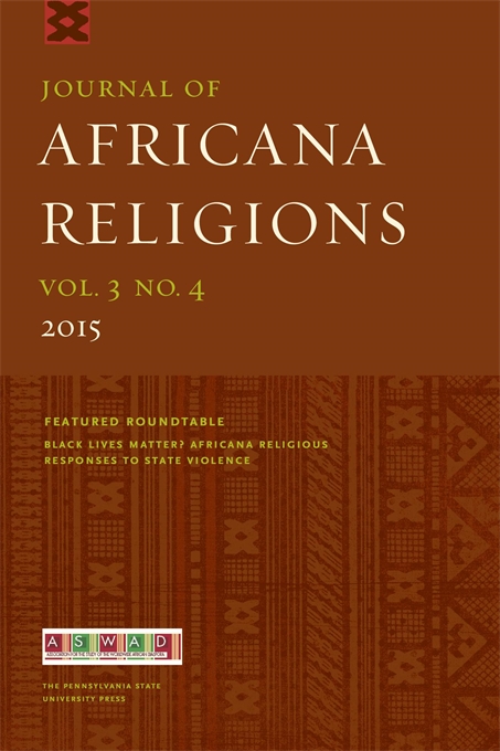 Cover image for Journal of Africana Religions