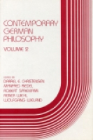 Click to see a full size image of this cover Cover for the book Contemporary German Philosophy