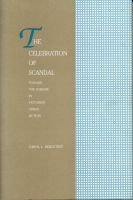 Click to see a full size image of this cover Cover for the book The Celebration of Scandal