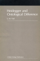 Click to see a full size image of this cover Cover for the book Heidegger and Ontological Difference