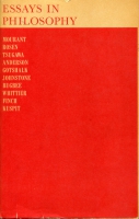 Click to see a full size image of this cover Cover for the book Essays In Philosophy
