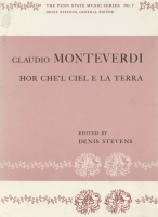 Click to see a full size image of this cover Cover for the book Hor Che'l Ciel e la Terra by Claudio Monteverdi