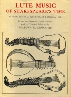 Click to see a full size image of this cover Cover for the book Lute Music of Shakespeare's Time