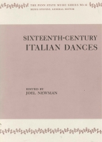 Click to see a full size image of this cover Cover for the book Sixteenth Century Italian Dances (ANON.)