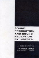 Cover for the book Sound Production and Sound Reception by Insects