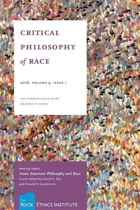 Cover image for Critical Philosophy of Race