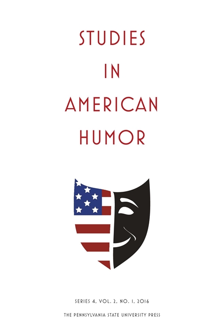 Cover image for Studies in American Humor