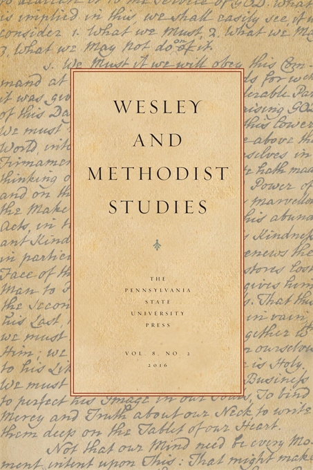 Cover image for Wesley and Methodist Studies