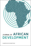 Cover image for Journal of African Development