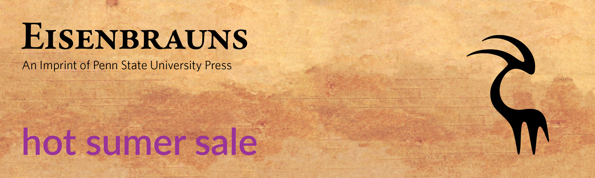 Eisenbrauns sales banner