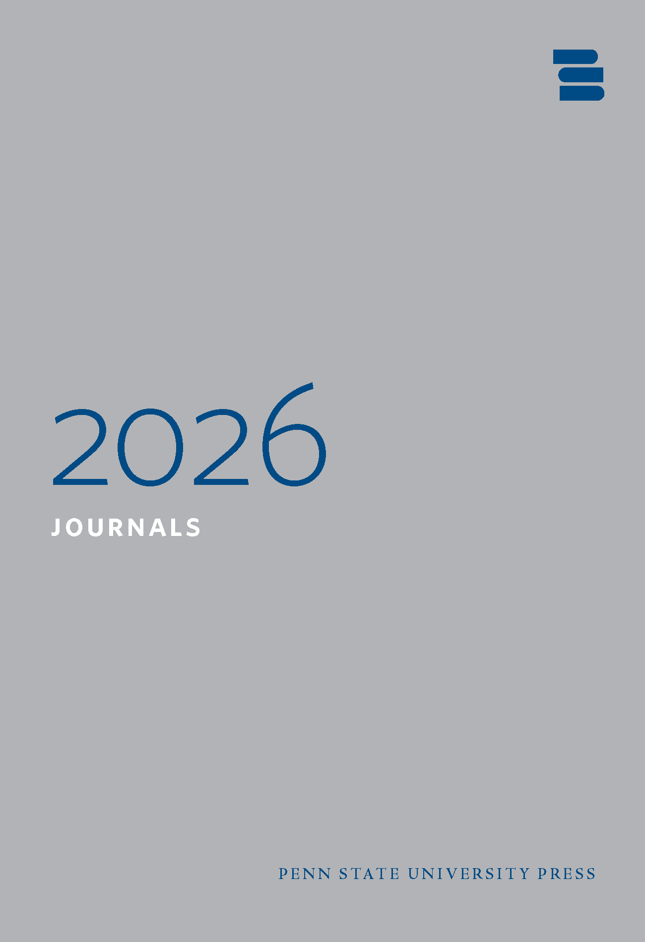 Cover for PSU Press Journals