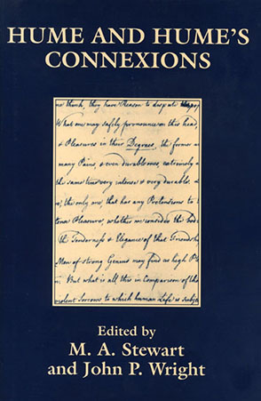 Cover image for Hume and Hume's Connexions Edited by M. A. Stewart and John P. Wright