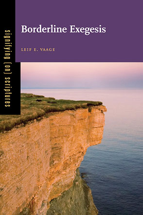 Cover image for Borderline Exegesis  By Leif E. Vaage