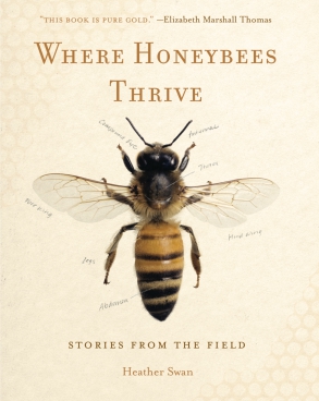 Cover image for Where Honeybees Thrive: Stories from the Field By Heather Swan
