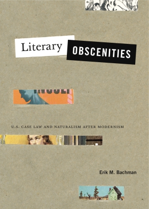 Cover image for Literary Obscenities: U.S. Case Law and Naturalism after Modernism By Erik M. Bachman
