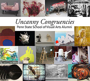 Cover image for Uncanny Congruencies: Penn State School of Visual Arts Alumni Edited by Micaela Amateau Amato
