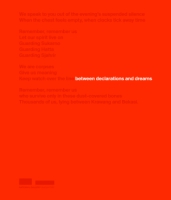 Cover image for Between Declarations and Dreams (Catalogue): Art of Southeast Asia since the 19th Century  Edited by Low Sze Wee