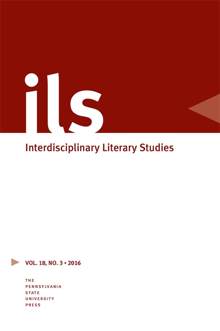 Cover image for Interdisciplinary Literary Studies: A Journal of Criticism and Theory