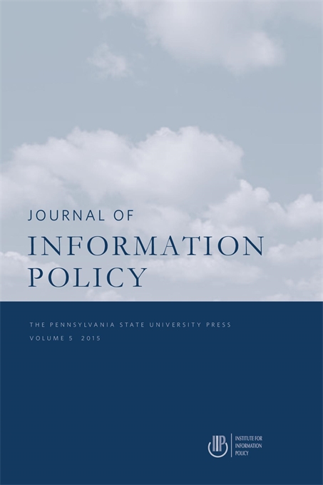 Cover image for Journal of Information Policy