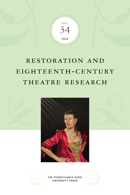 Cover image for Restoration and Eighteenth-Century Theatre Research