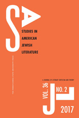 Studies in American Jewish Literature