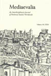 Cover image for Mediaevalia