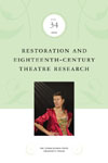 Cover image for Restoration and Eighteenth-Century Theatre Research