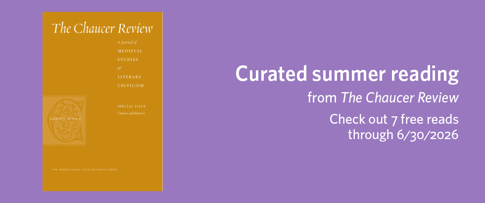 Free article collection from The Chaucer Review