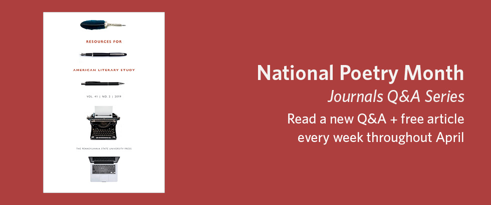 Poetry Month Q&A Series: Read a new Q&A every week