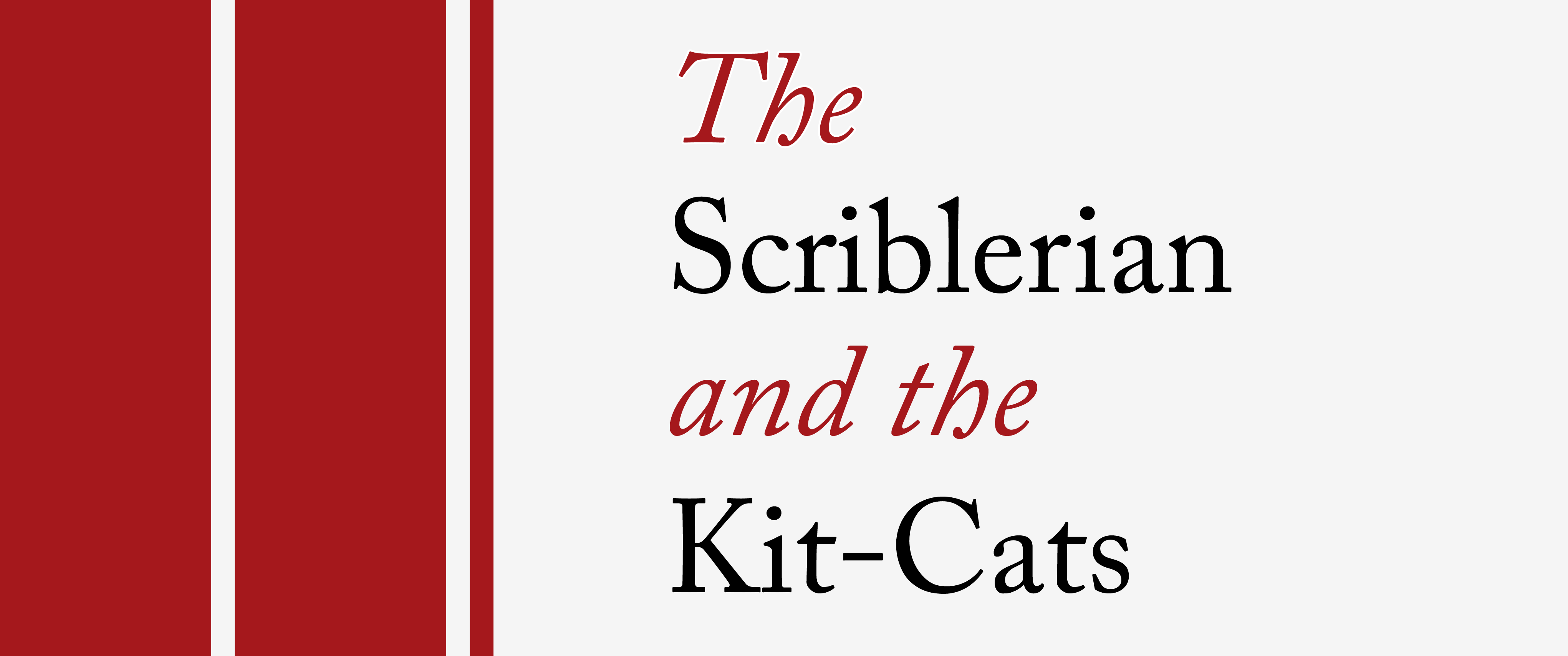 Scriblerian journal banner