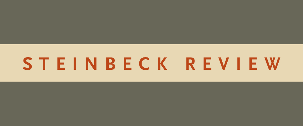 Steinbeck Review journal banner